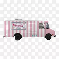 冰淇淋车冰淇淋店甜点-冰车