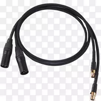 电缆同轴电缆引线-XLR连接器
