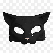 胡须猫面具鼻子黑色m-猫