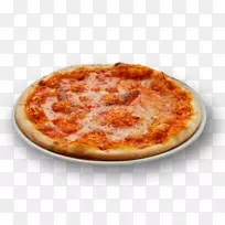 西西里披萨意大利菜培根加州式比萨饼