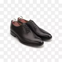 戴维兹鞋类黑色牛津鞋Chloé-固特异焊缝
