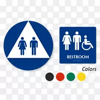 男女公厕卫生间无障碍厕所性别中立-无障碍厕所