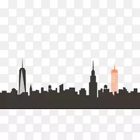 纽约市天际线剪贴画-马尔泰罗塔