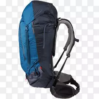 旅行途中的背包笔记本电脑-背包