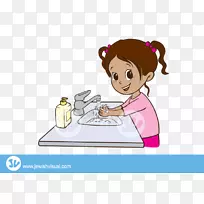 洗手夹艺术-儿童