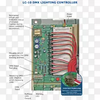 照明控制系统单片机电气网络电子照明控制系统