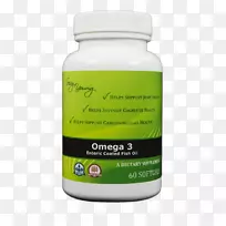 膳食补充剂肠衣omega-3脂肪酸药物鱼油片