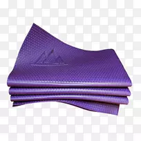 瑜伽和普拉提垫紫色瑜伽普拉提垫