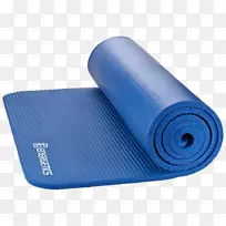 瑜伽和普拉提垫微软天蓝色瑜伽普拉提垫