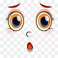 笑脸表情剪贴画-笑脸