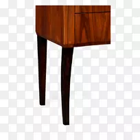 床头柜抽屉木料染色桌