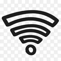 计算机图标wi-fi符号