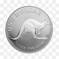 澳大利亚银袋鼠银币