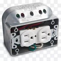 交流电源插头和插座电子元器件电动汽车