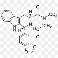 硫酸二甲酯化学配方结构化学物质-白喉苷
