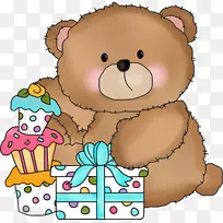 熊衣婴儿生日礼物-熊