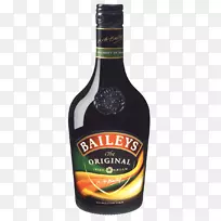 贝利爱尔兰奶油利口酒爱尔兰威士忌蒸馏饮料鸡尾酒