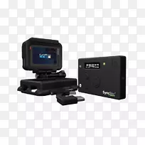 时间码GoPro英雄6黑色同步相机-GoPro相机PNG