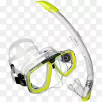 潜水和浮潜口罩水-肺水肺设置水肺/肺技术.口罩