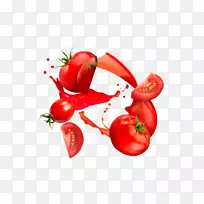李子番茄灌木番茄食品