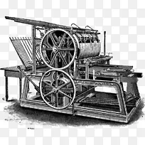 旋转式印刷机发明活版印刷机