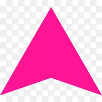 三角形点粉红色m三角形