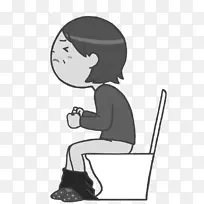 疾病卡通护理护士-便秘