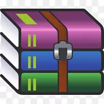 WinRar数据压缩计算机图标计算机程序-LOTALOPOS