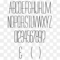 计算机字体开源Unicode字体无衬线字体设计