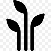 计算机图标植物符号-植物