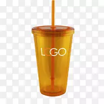 橙汁饮料塑料盖子-塑料玻璃