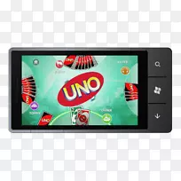 Uno™和朋友Uno Rash游戏Mattel Uno-uno卡