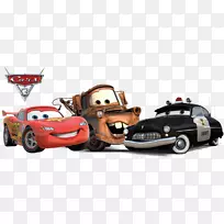 闪电麦奎因汽车Mack Pixar-Jackson风暴