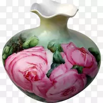 花瓶陶瓷花瓣餐具.花瓶