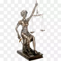 淑女正义经典雕塑青铜雕塑-淑女正义