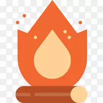篝火之夜篝火电脑图标剪辑艺术营火