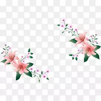 花卉设计艺术花Bokm rke剪贴画-花