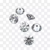 钻石色订婚戒指珠宝结婚戒指-钻石