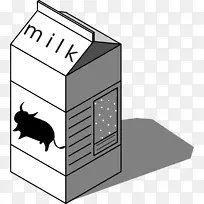 巧克力牛奶纸箱儿童脱脂牛奶