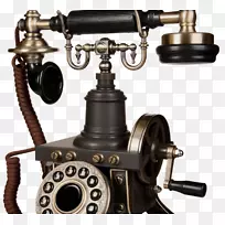 电话移动电话复古风格的皇室免费服务