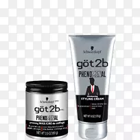 发型师产品g t2B超粘无敌造型凝胶Schwarzkopf g t2B胶水喷射冷冻发胶
