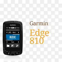 GPS导航系统，自行车电脑，健身器材，GPS自行车电脑，Garmin有限公司。GARMINEDGE 810循环GPS导航器-2.6彩色-160 x 240像素-自行车