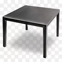 咖啡桌，家具，藤条