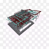 阿基CAD数字模型建筑三维计算机图形学.建筑