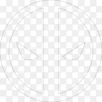 圆角线艺术字体-圆