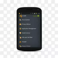 功能手机智能手机avast防病毒android-移动安全
