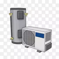 太阳能热水供暖电热热泵