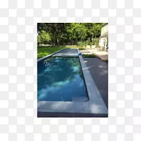 游泳池水特色后院物业-水