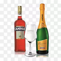 Campari APéritif negroni Fernet鸡尾酒-鸡尾酒