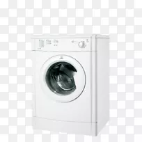 干衣机、洗衣机、洗衣房、生态时间IDV 75-Indesit公司